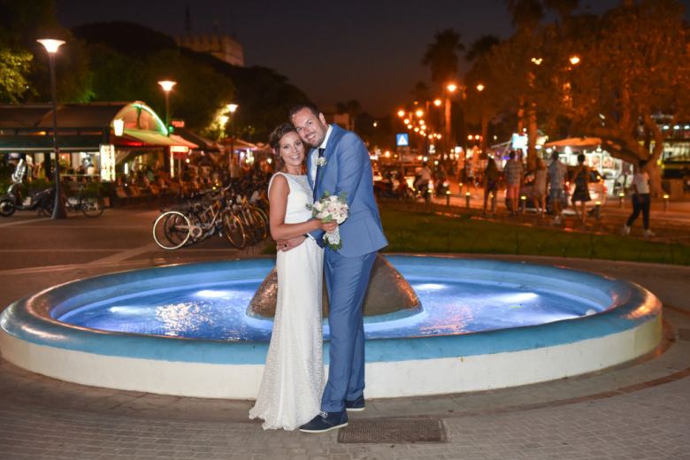 Regina and Mike , Πραγματικοί γάμοι